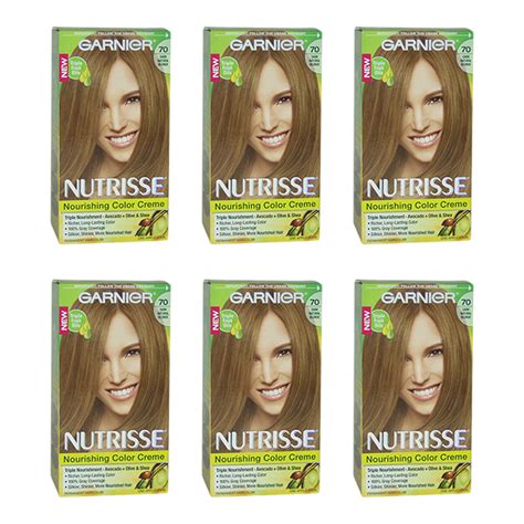 Garnier Nutrisse Nourishing Color Creme Dark Natural Blonde Pack Of Application