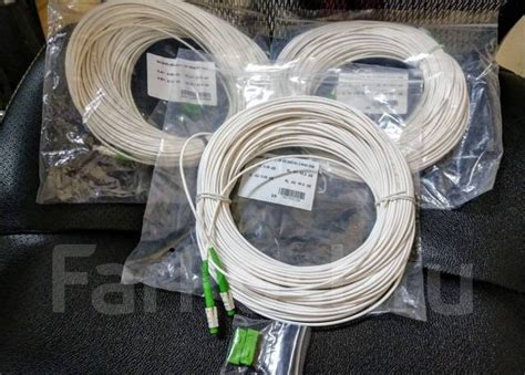 Оптический кабель дроп FTTH, оптика для интернета от Ростелеком, новый ...