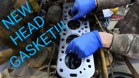 How To Replace Head Gasket On Farmall 140 C123 Engine YouTube