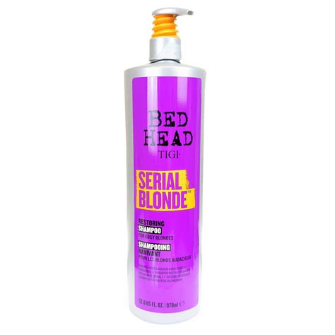 Tigi Bed Head Tigi Serial Blonde Shampoo Ml Tigi Hair Care From Direct Cosmetics Uk
