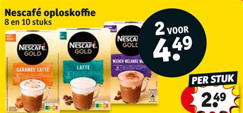 Nescafe Oploskoffie Folder Aanbieding Bij Kruidvat Details