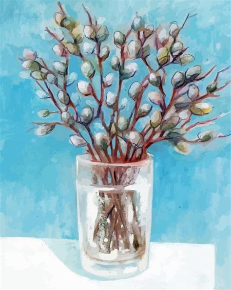 Pussy Willow Paint By Numbers My Paint By Numbers