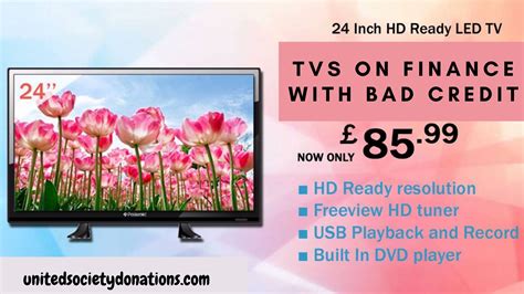 tv  finance bad credit uk  credit check deposit