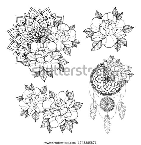 1339 Peony Mandala Stock Vectors And Vector Art Shutterstock