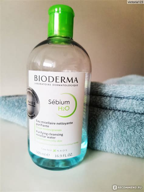 Мицеллярный раствор Bioderma Себиум H2O - «Достойная мицелярка BIODERMA ...