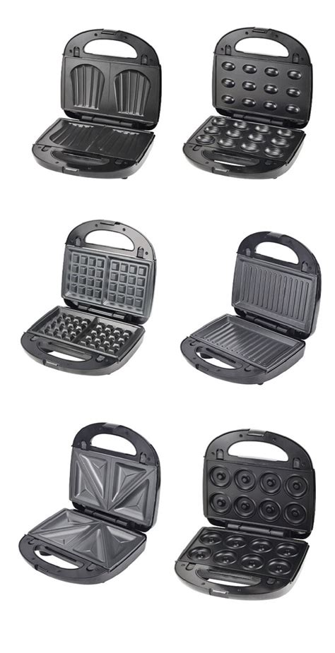 New 750W Multimaker 6 in 1 (multibaker) Sokany SK-908 with Plates for ...