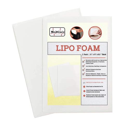 amazoncom  lipo foam board post surgery ab board