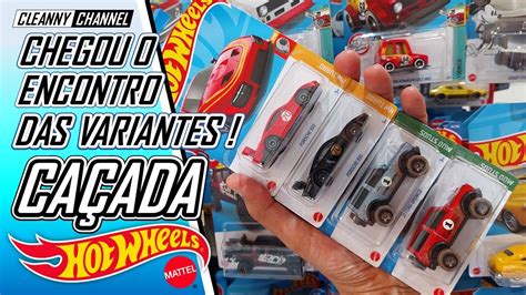 CAÇADA HOT WHEELS ENCONTRO DAS VARIANTES NAS LOJAS PT BR Cleanny channel 1117 YouTube