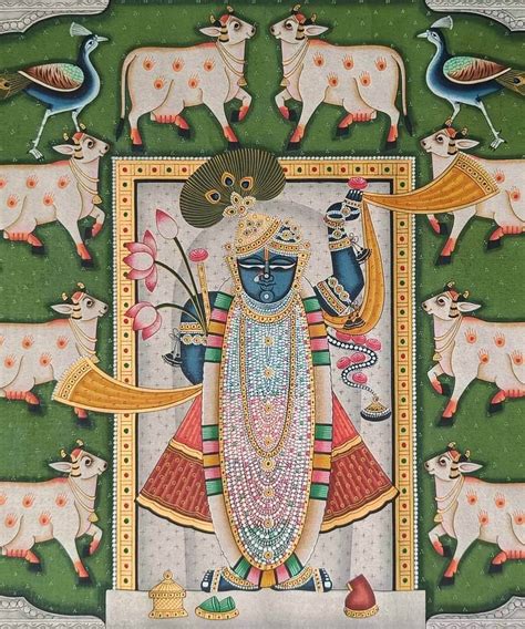 Pichwai Painting Buy Shrinathji Pichwai Painting Online Kalpané