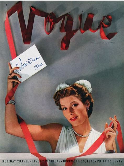 Vogue Cover Of Helen Bennett Wearing Tiffany And By John Rawlings Vogue