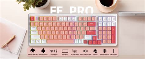 Amazon Irok Fe Pro Wireless Rgb Hot Swappable Mechanical Keyboard Three Layer Dampening
