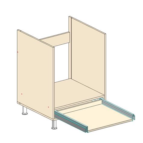 Корпуса для кухни без фасадов купить в Москве (кухонные короба)