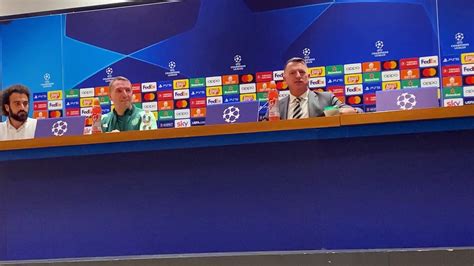 Lazio Celtic La Conferenza Stampa Di Brendan Rodgers Video Dailymotion