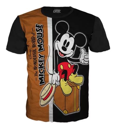 Camisetas De Mickey Mouse Para Niño Y Adultos Cuotas sin interés