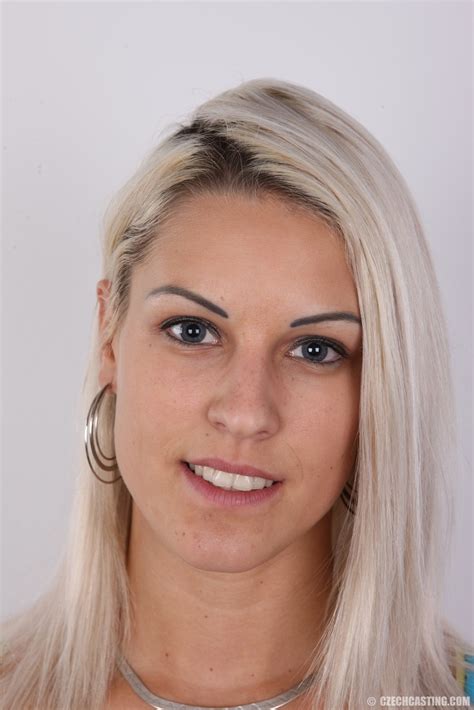 Platinum Blonde Amateur Beata Reveals Pussy Piercing After Getting Undressed CoedCherry