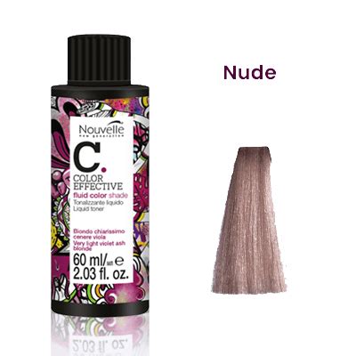 Nouvelle Liquid Gloss Toner Nude 60ml Hair Colour