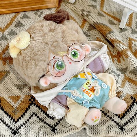 Cotton Doll Cm Baby Clothes Star Doll Normal Body Fat Naked Baby Sweater Suit Suspenders Pants