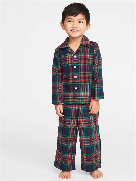 boys-tartan-pajamas-kids-plaid