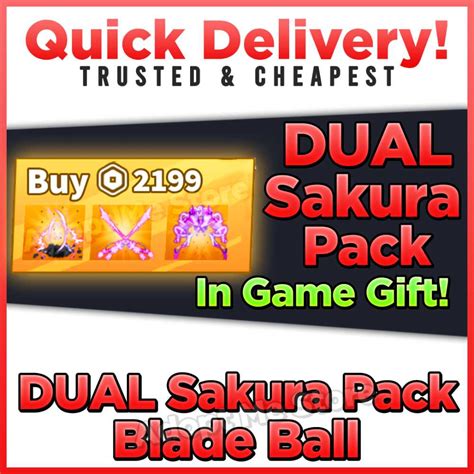 DUAL Sakura Pack - Blade Ball