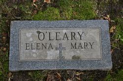 Elena O Leary Memorial Find A Grave