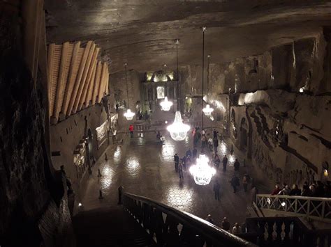 Underground church, Wielczka salt mines, Poland : r/travel