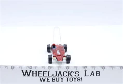 Shelby Turbine Red Mattel Redline Hot Wheels Vintage Rl W Button Wheeljack S Lab