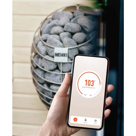 Электрическая печь для бани и сауны Henki Nest, нержавейка, 8 кВт ...