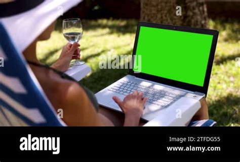 Woman Sunbathing Garden Bikini Stock Videos Footage HD And K Video Clips Alamy