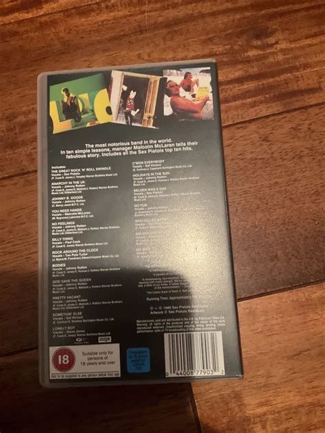 THE GREAT ROCK N Roll Swindle VHS Video Tape Original S Sex Pistols PicClick UK