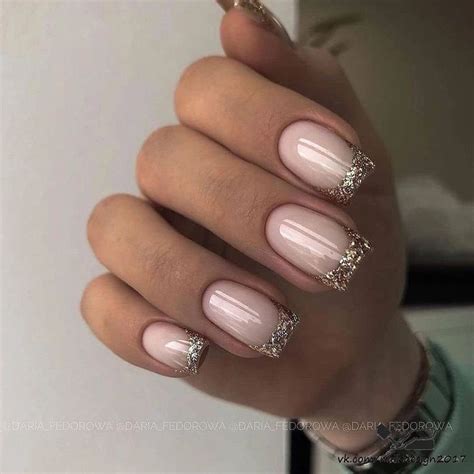 Pin on ноготки Shiny nails designs Nude nail designs Manicure