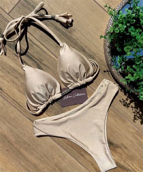 Biqu Ni Saint Tropez Nude Luxury Collection Ma Ch Rie Boutique Encontre Variedade De Roupas