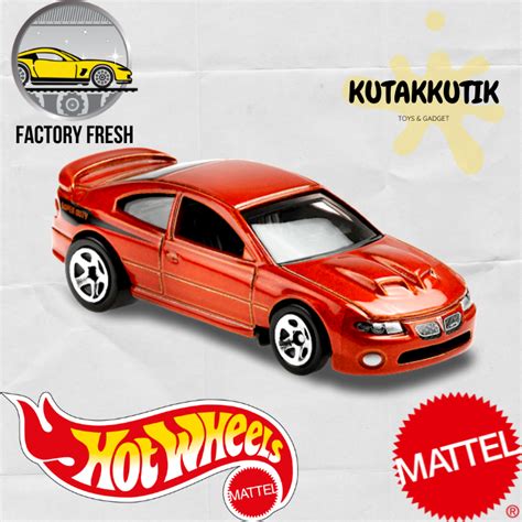 Hot Wheels 06 Pontiac GTO Orange Factory Fresh Lazada Indonesia