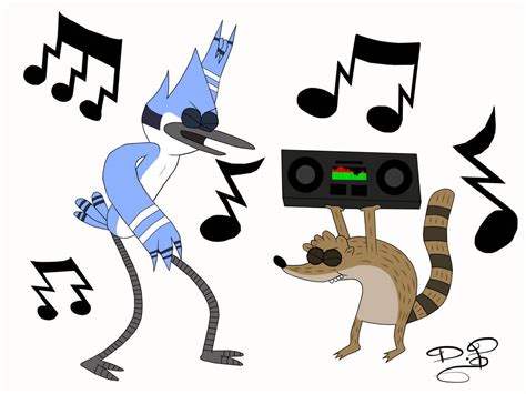 Mordecai And Rigby By Dazzpocalypse On Deviantart