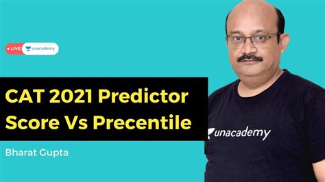 Cat 2021 Score Vs Percentile Predictor Bharat Gupta Unacademy Cat 2021 Response Key Released