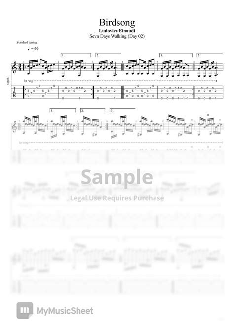 Ludovico Einaudi Birdsong Sheets By Nico Music