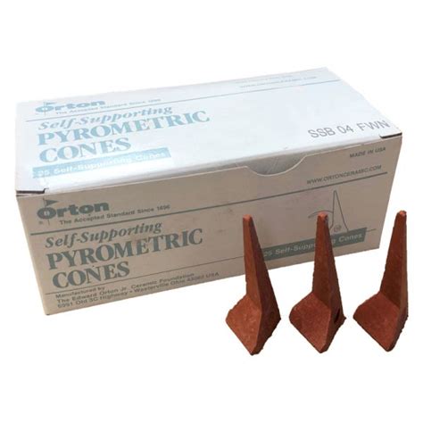 Orton Cones Chart And Measuring Template