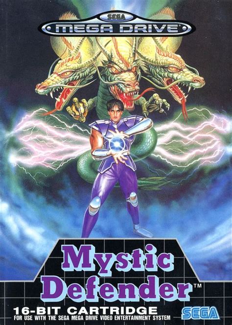 Mystic Defender 1989 Genesis Box Cover Art Mobygames