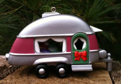 Camper Ornament Hallmark 1988 Christmas Canned Ham Teardrop Etsy