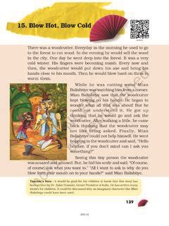 15 Blow Hot Blow Cold NCERT 15 Blow Hot Blow Cold Ncert Pdf PDF4PRO