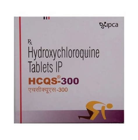 Hcqs Hydroxychloroquine Tablets Ip Ipca Prescription At Rs Stripe