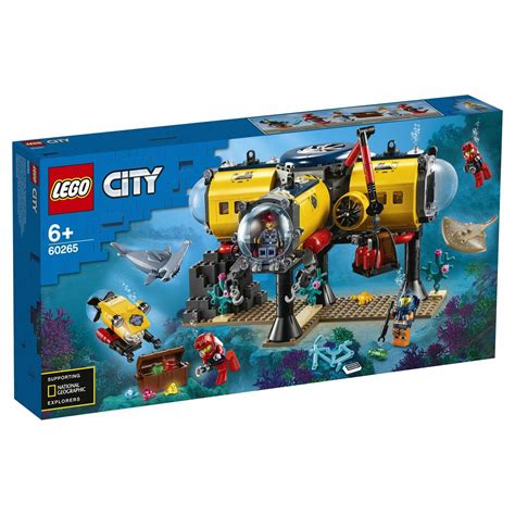 Обзор конструктора LEGO City 60265 Океан: исследовательская база