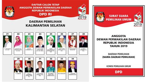 Daftar Calon Dpd Ri Dengan Perolehan Suara Tertinggi Dari Provinsi