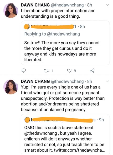 Dawn Chang Sees Merit In Adding Sex Education To Curriculum Sex Is Part Of Life Pep Ph