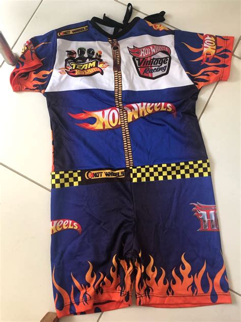 Fantasia Hot Wheels Roupa Infantil Para Menino Hot Wheels Usado Enjoei