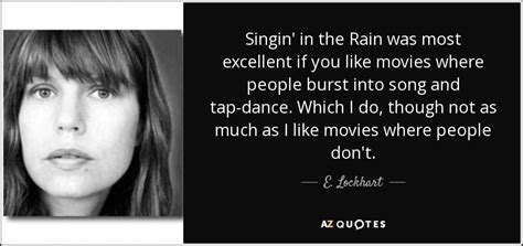 lockhart quote singin   rain   excellent