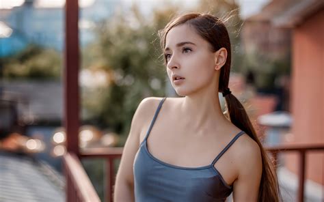 X Gorgeous Brunette K K Hd K Wallpapers Images Backgrounds Photos And Pictures