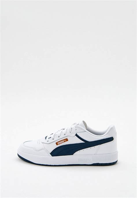Кеды PUMA Court Ultra PUMA White-Dark Night-Desert, цвет: белый ...
