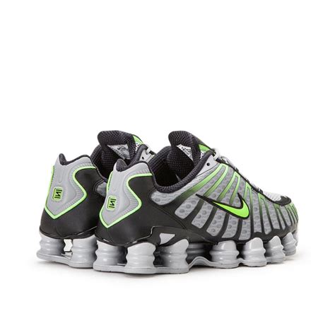Nike Shox Tl Grey Green Level Shoes