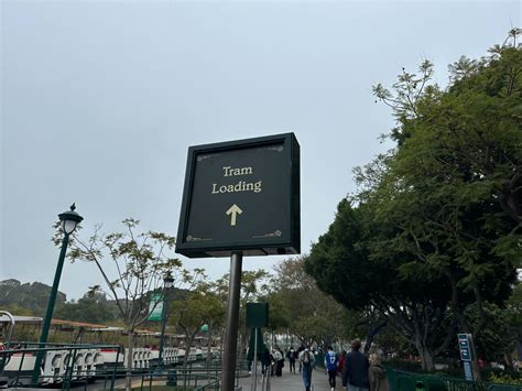 WDW News Today - New Tram Loading Signage Installed at...