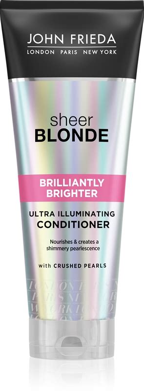 John Frieda Sheer Blonde Brilliantly Brighter kondicionér pro oživení blond barvy vlasů s